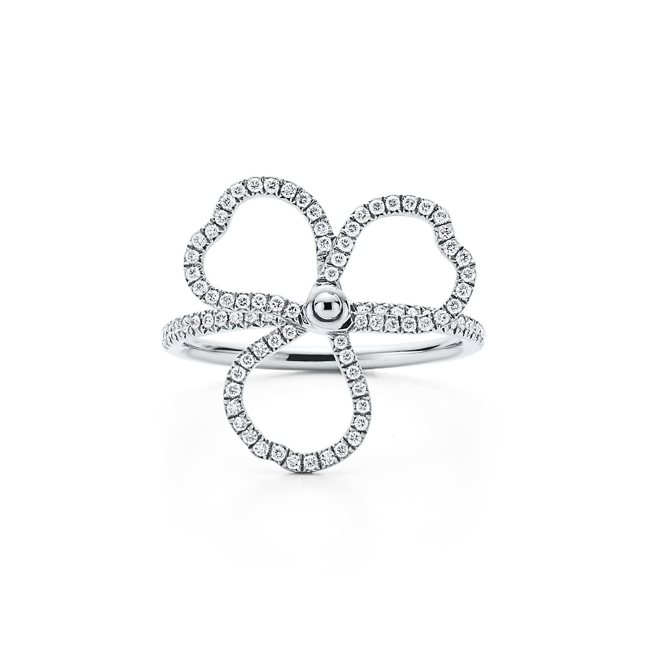 tiffany flower engagement ring