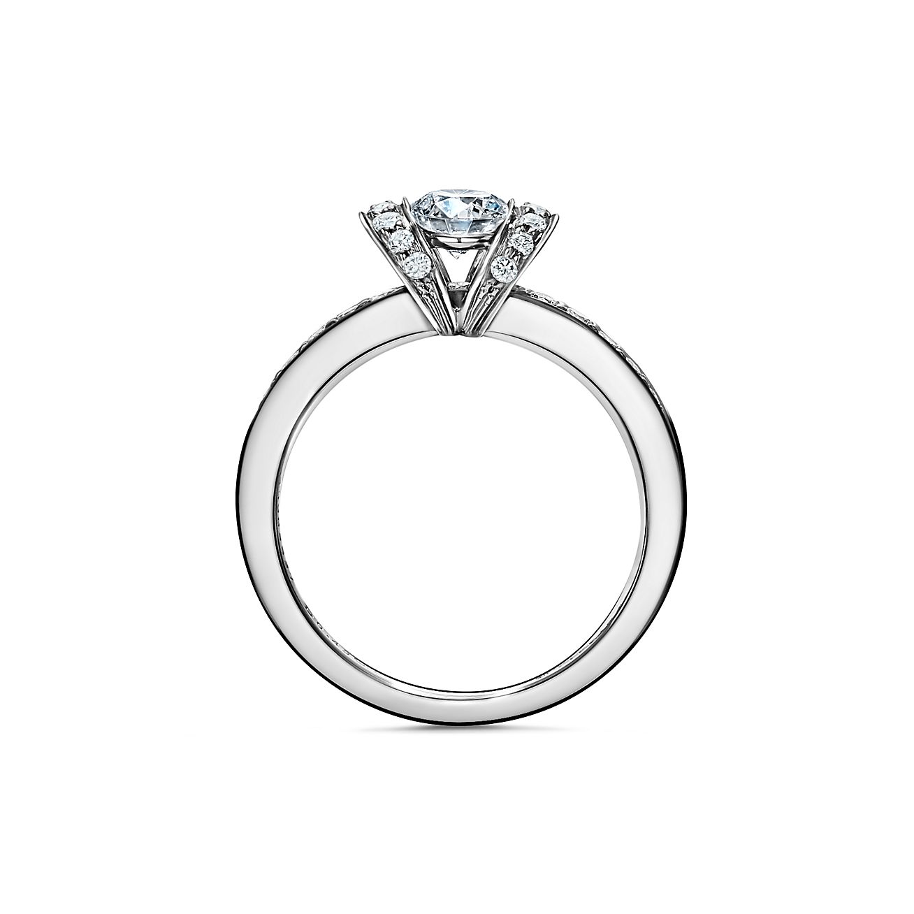 Tiffany Ribbon engagement ring in 