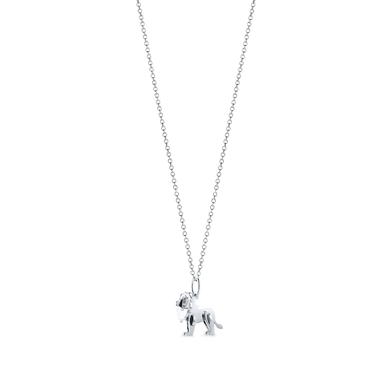Tiffany Save The Wild ライオン チャーム ミニ スターリングシルバー Tiffany Co