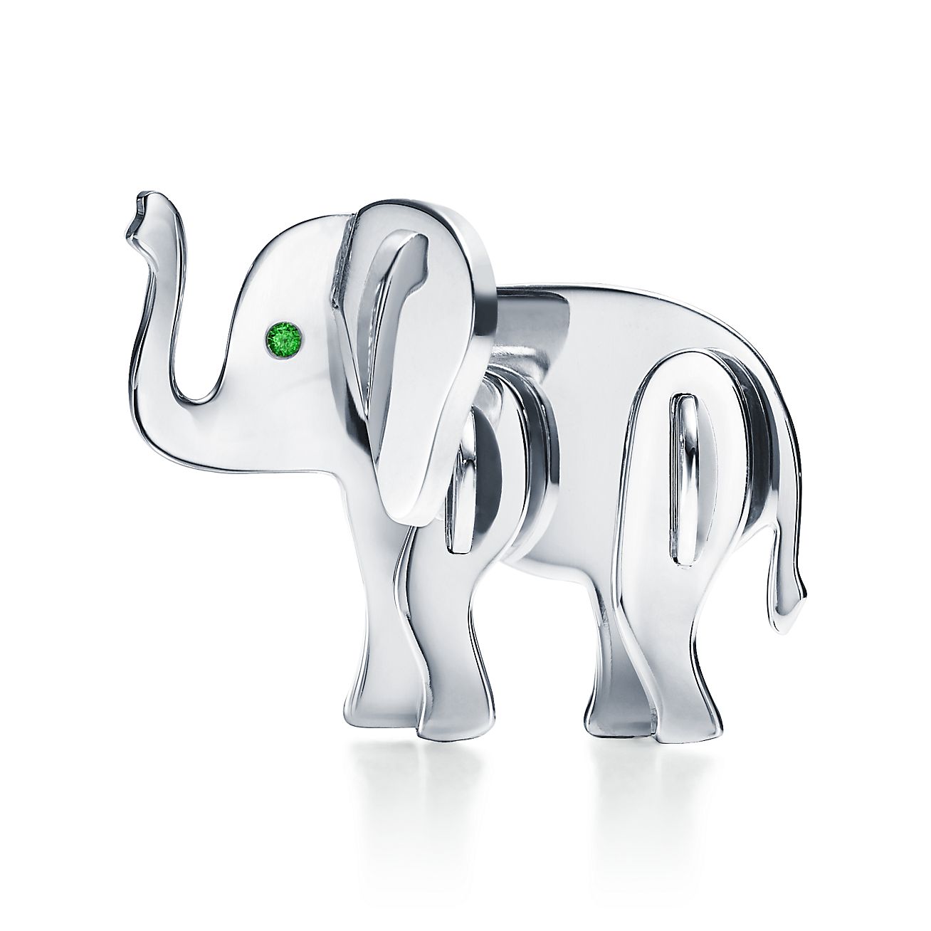 Tiffany Save the Wild Elephant Brooch