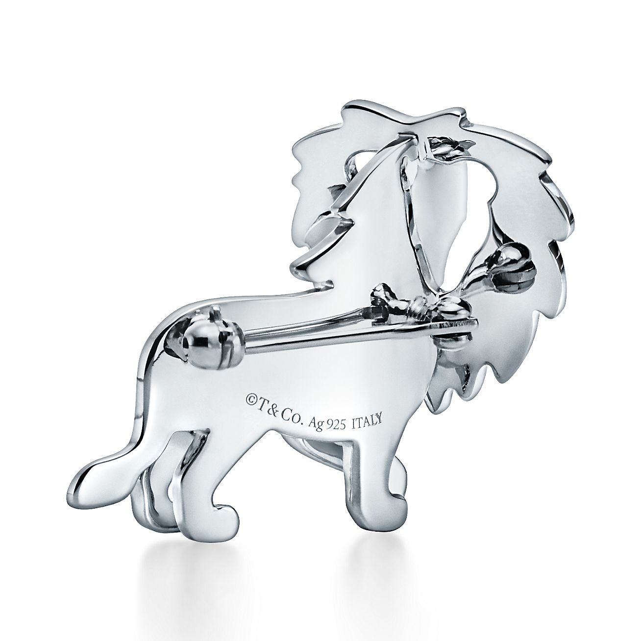 Tiffany Save the Wild Lion Brooch