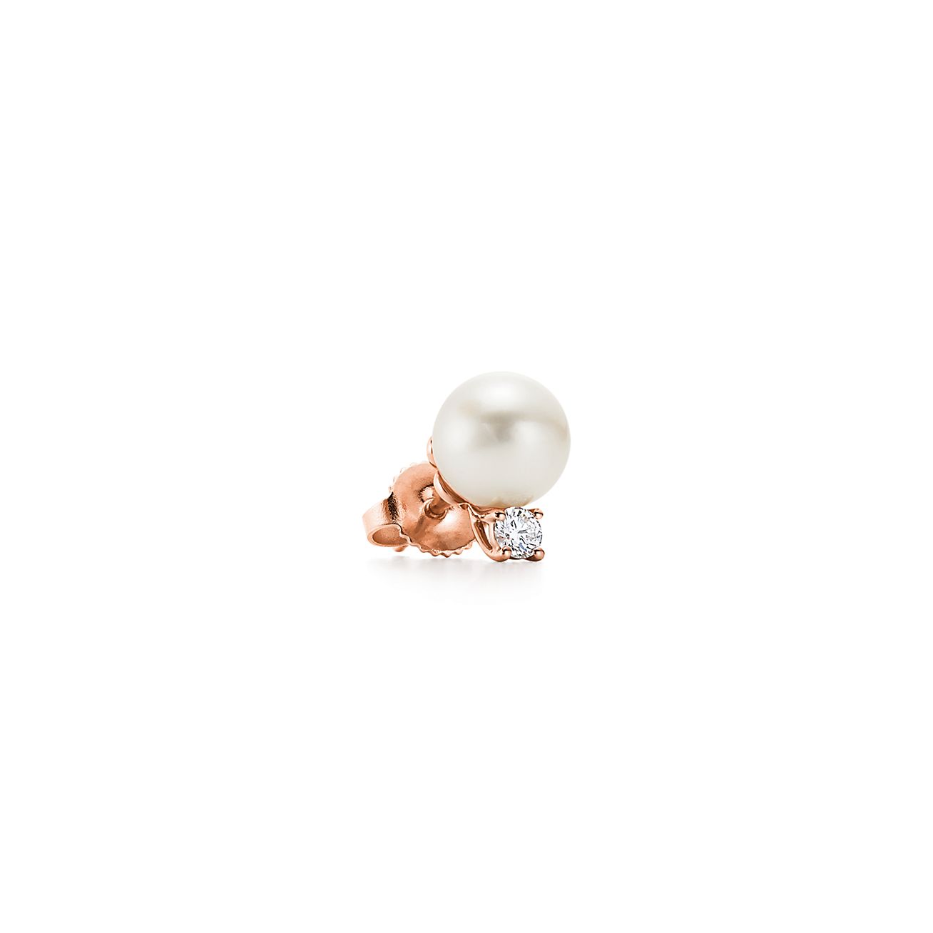 tiffany signature pearl earrings