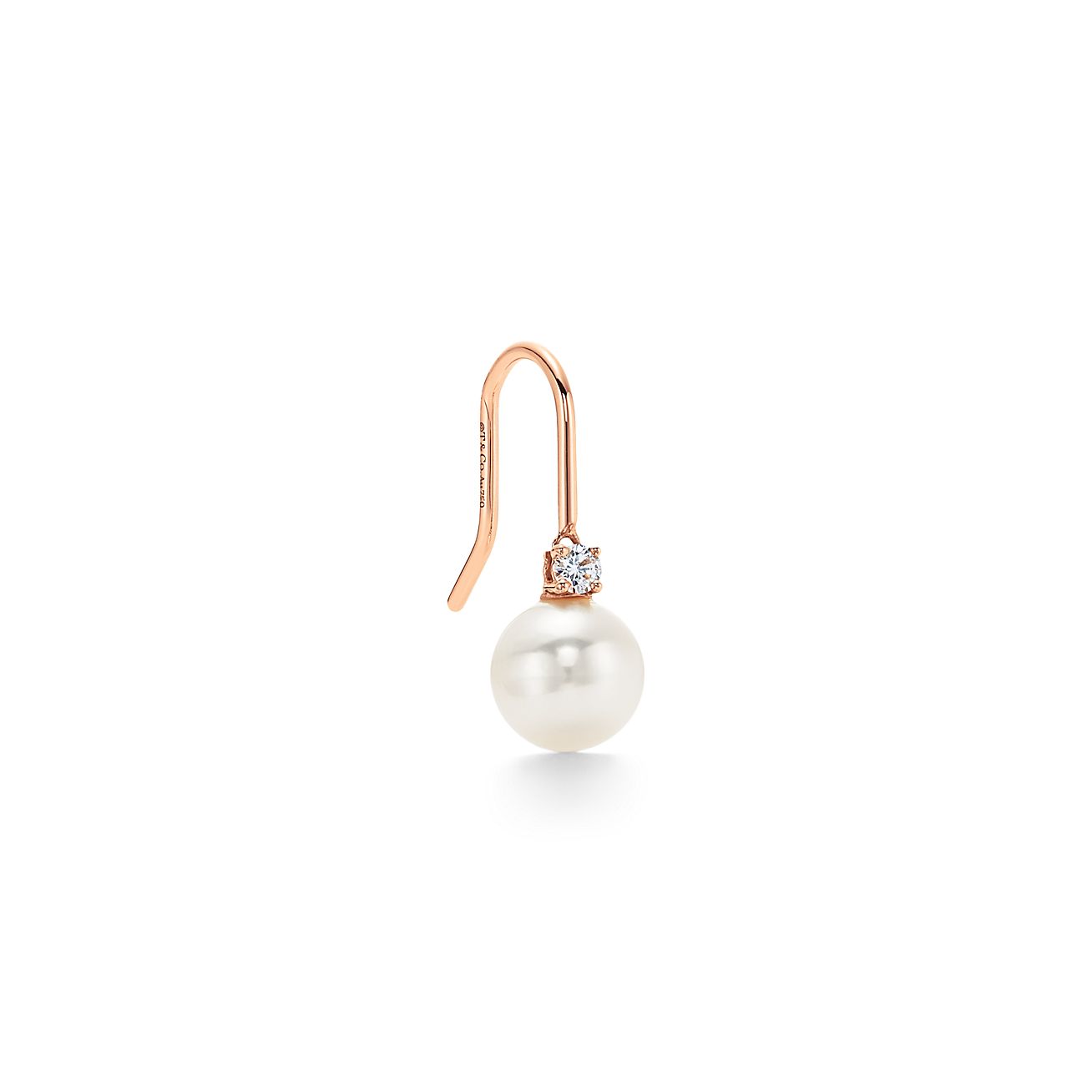 tiffany pearl earring
