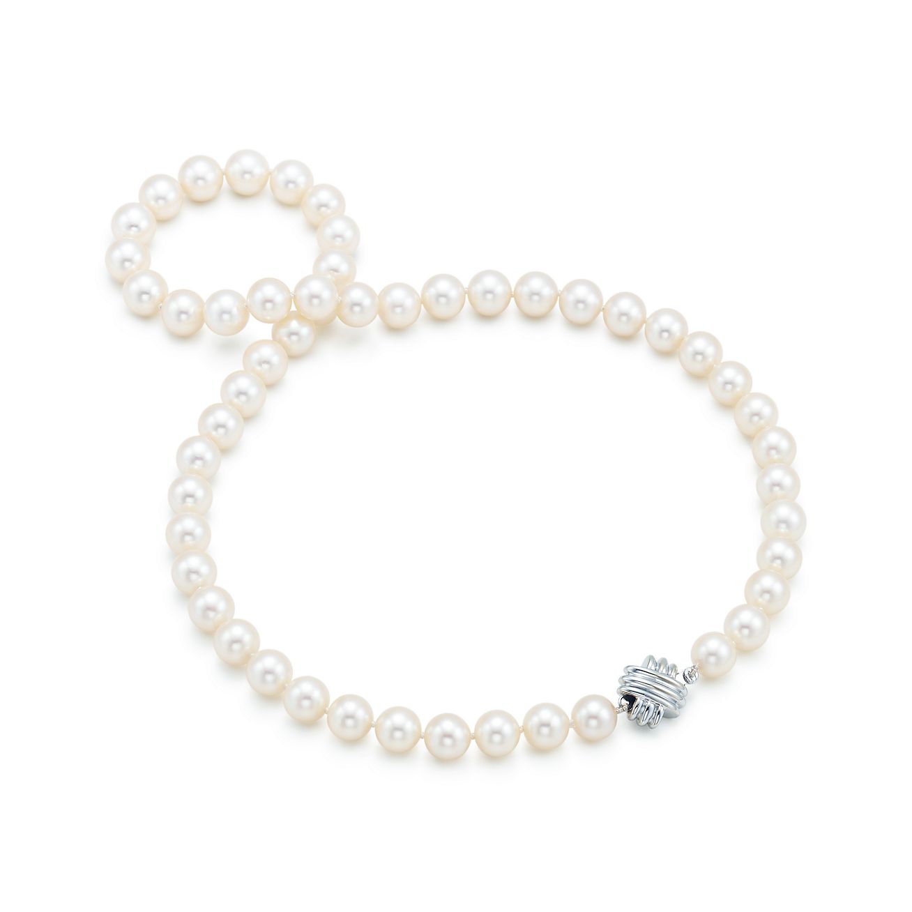 tiffany pearl necklaces