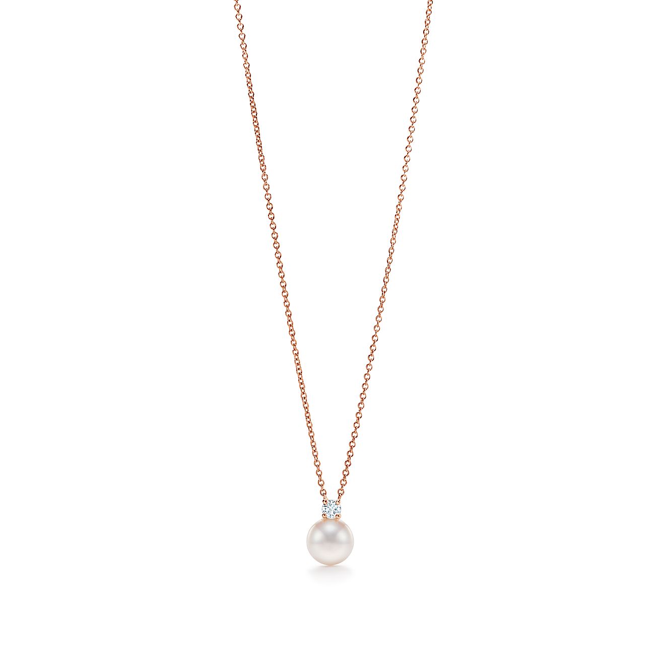 Tiffany Signature® Pearls pendant in 