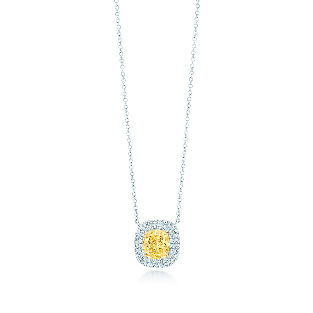 yellow diamonds necklace