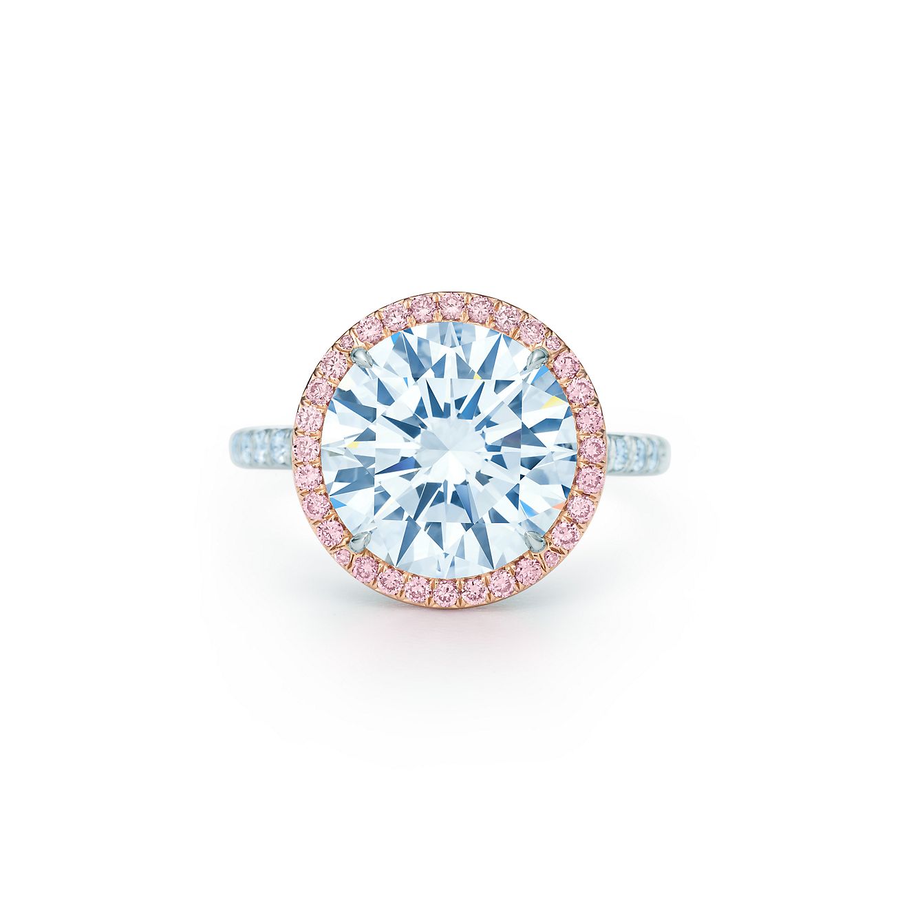tiffany's pink diamond ring