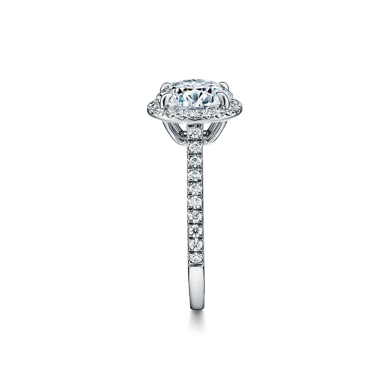 tiffany platinum diamond band