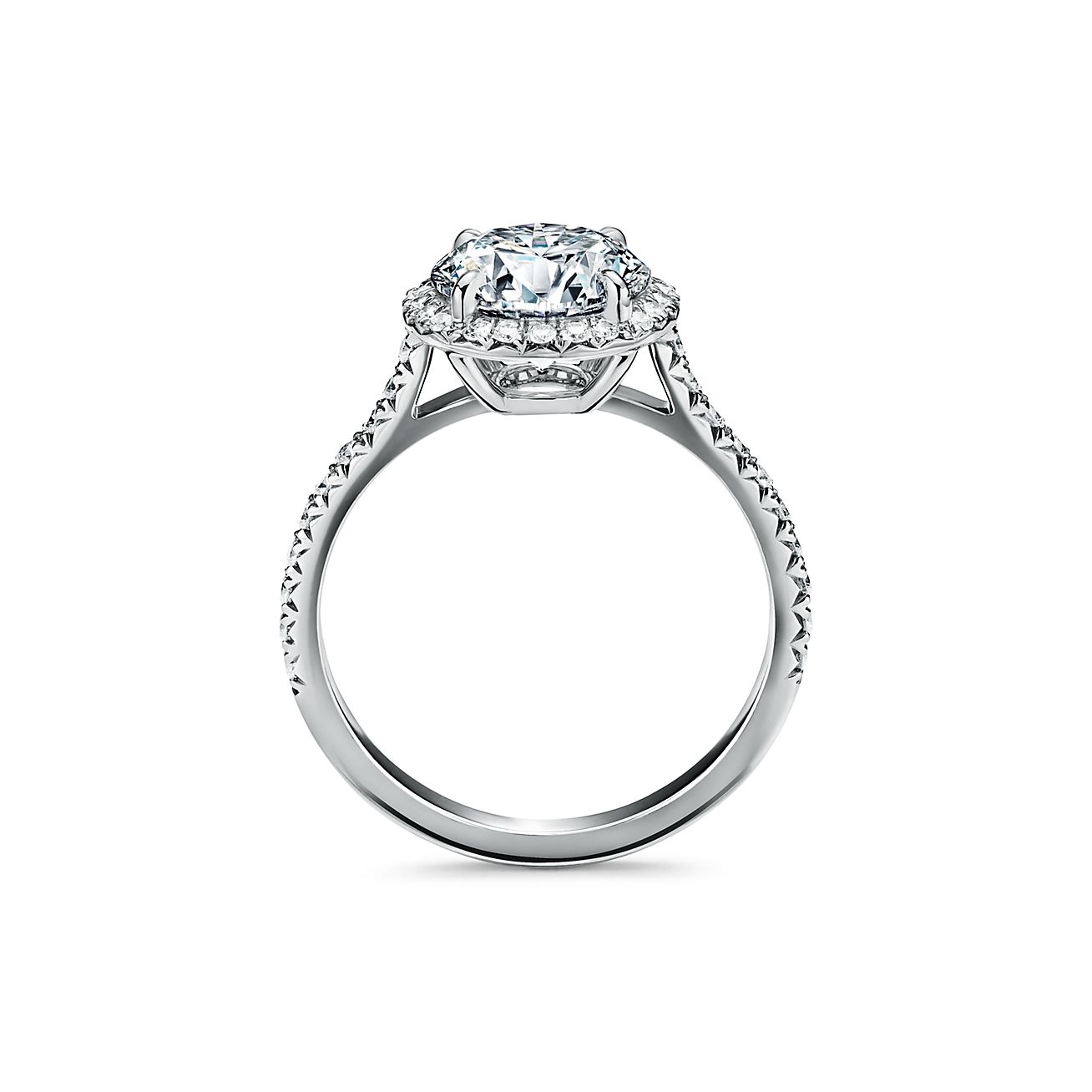 Помолвочное кольцо Tiffany Soleste из 
