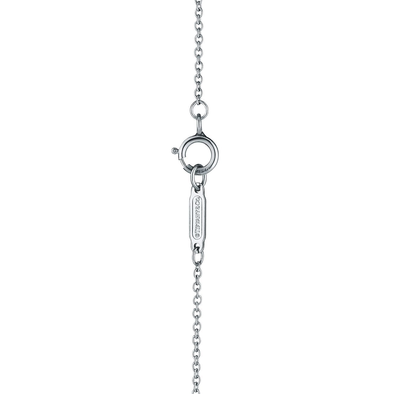 Platinum Diamond Riviera Necklace with Aquamarine Pendant – Tenenbaum  Jewelers