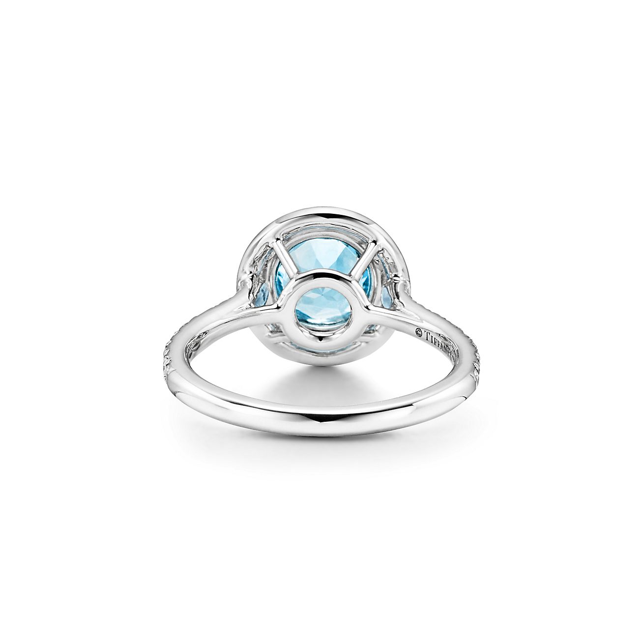 Tiffany sale aquamarine ring