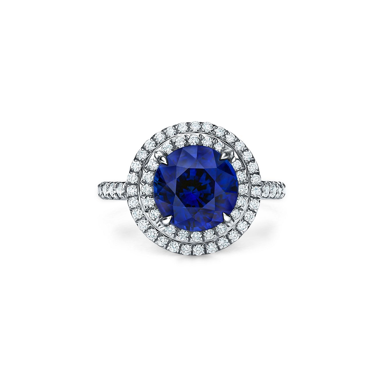 sapphire and diamond engagement rings tiffany