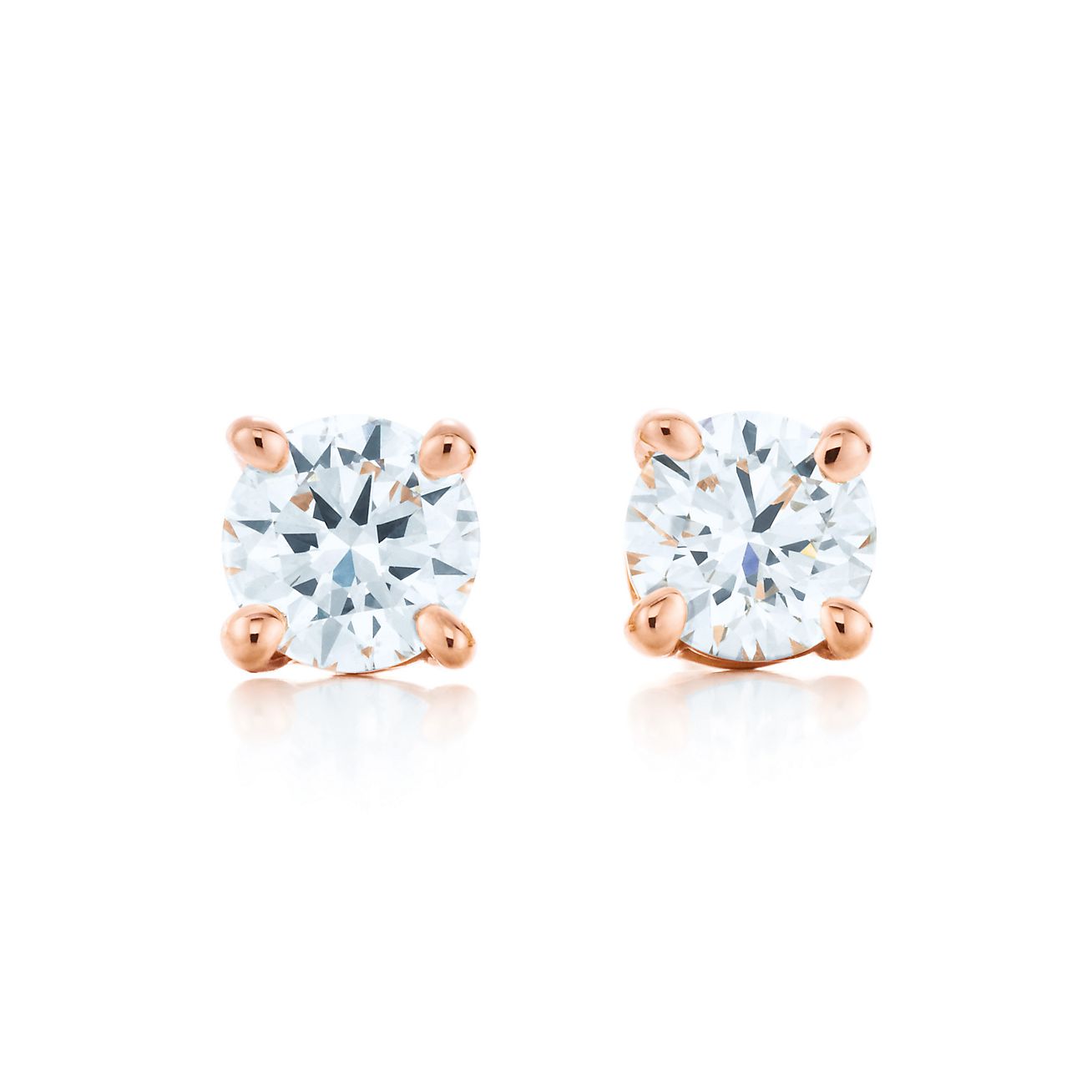 tiffany 2 carat diamond stud earrings