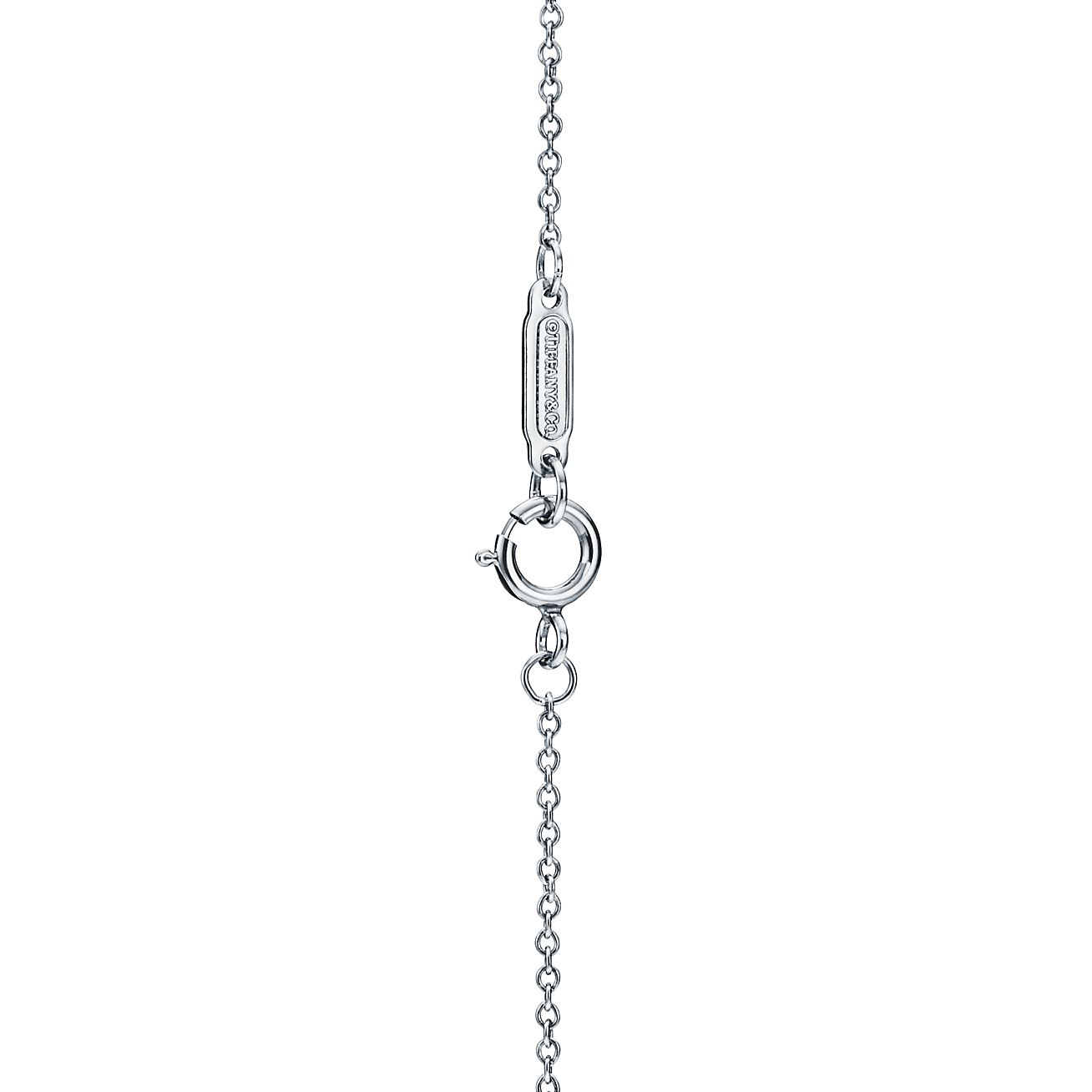 Tiffany Solitaire Diamond Pendant in Platinum - Alternate shot 1 - Alternate shot 2