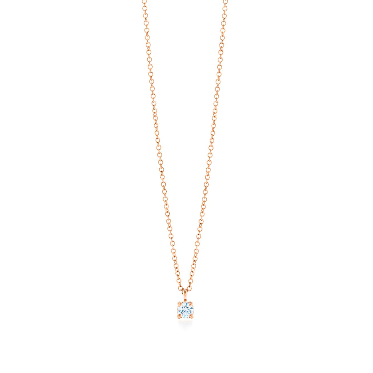 tiffany and co solitaire necklace
