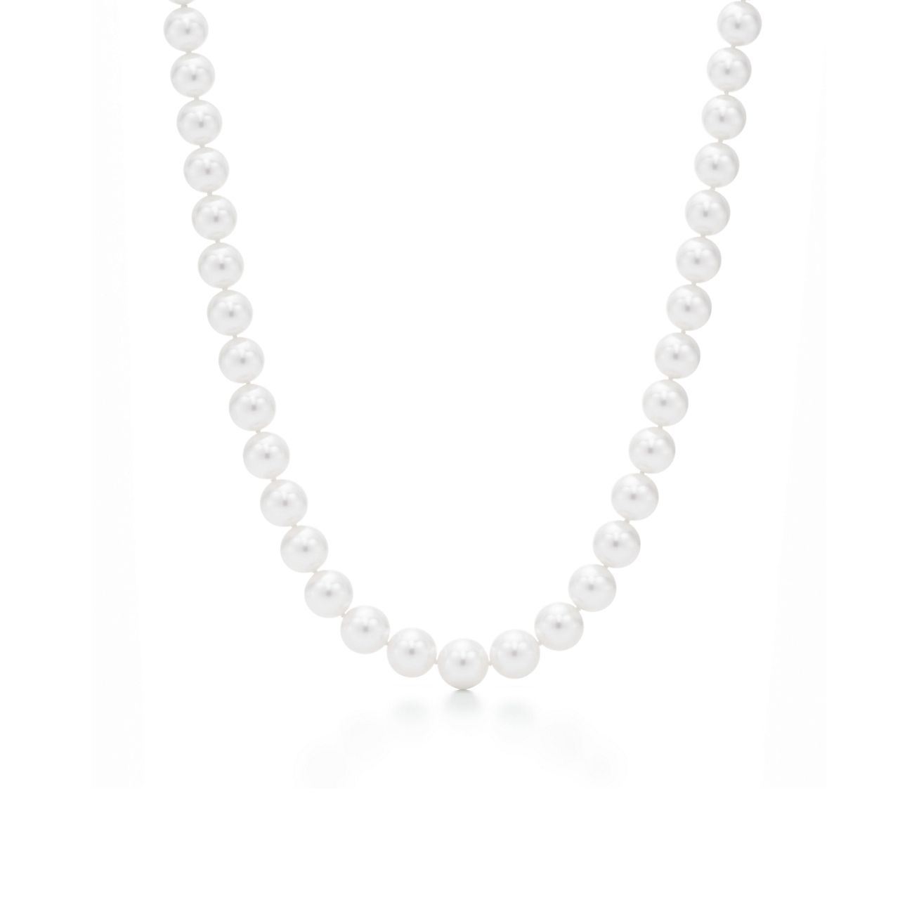 Buy Tiffany & Co Silver Pearl Strand Gemstone Necklace Pendant Charm Chain  Twist Clasp Online in India - Etsy