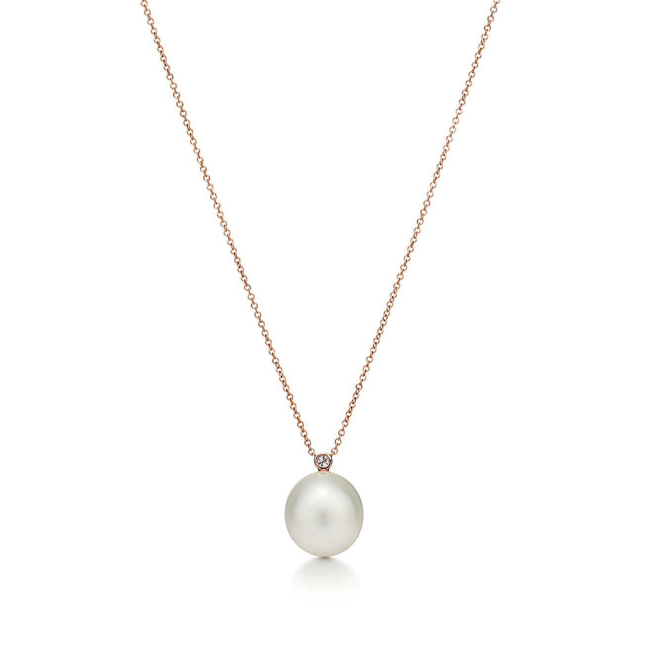 single pearl necklace tiffany