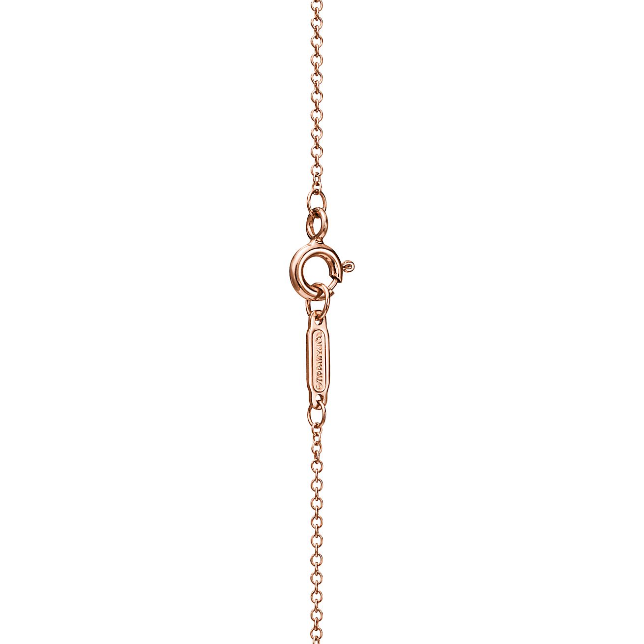 Pendant in 18k rose gold with South Sea 