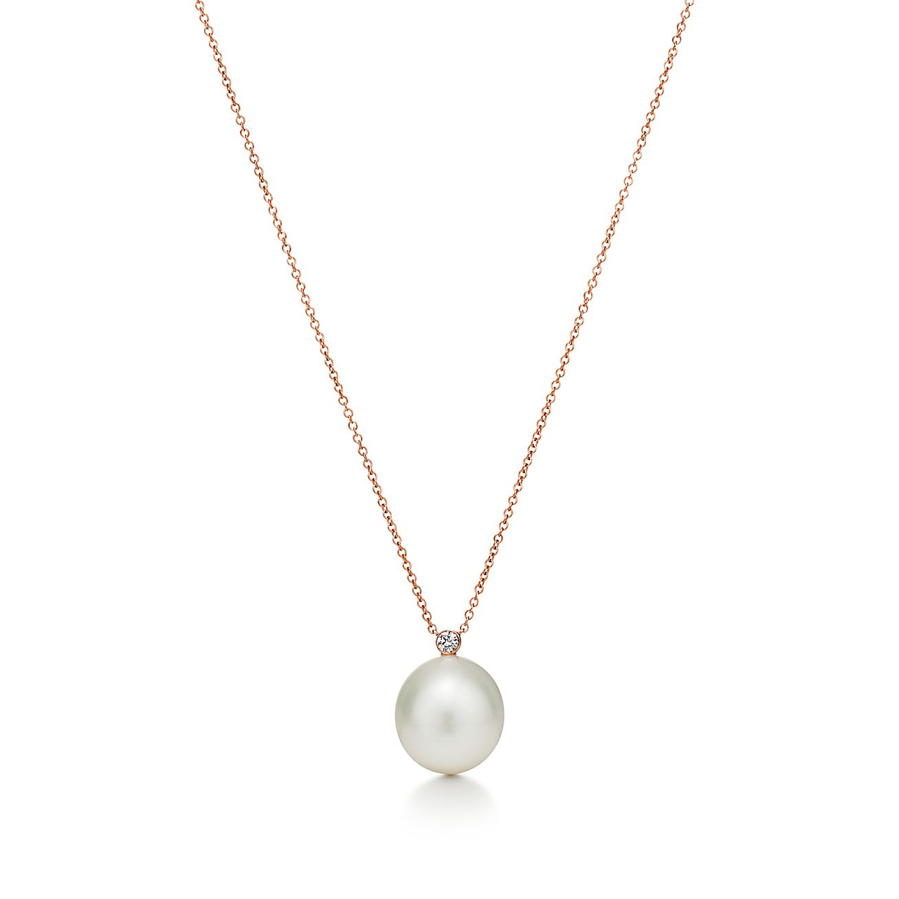 Tiffany pearl drop necklace Clearance