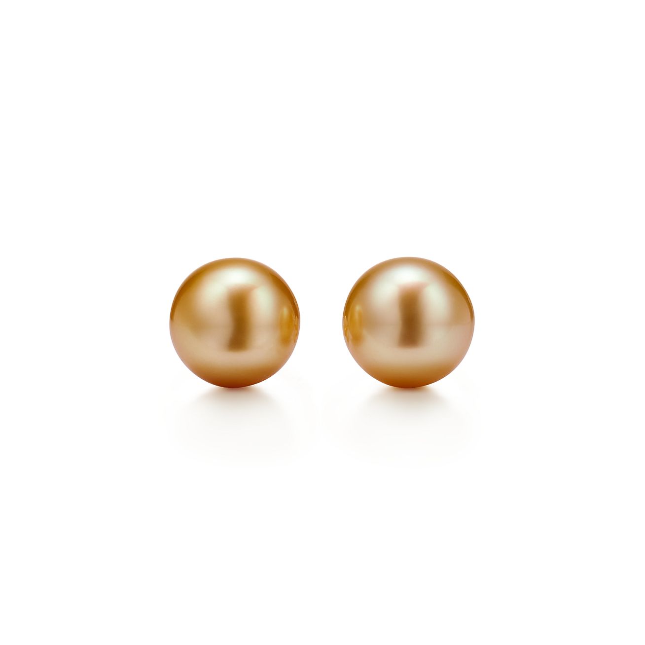 Pendientes de perlas del Mar del Sur de Tiffany con oro de 18 quilates. |  Tiffany & Co.