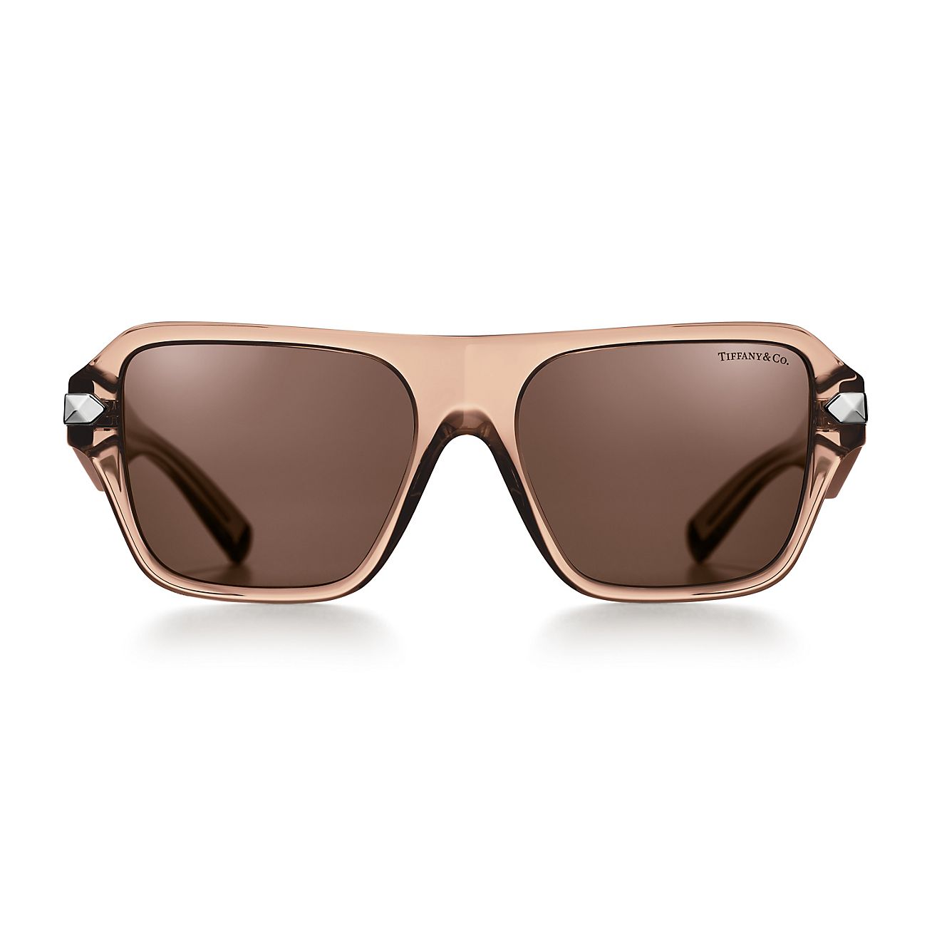 Wheat Leaf Pilot Sunglasses in Pale Gold-coloured Metal | Tiffany & Co.