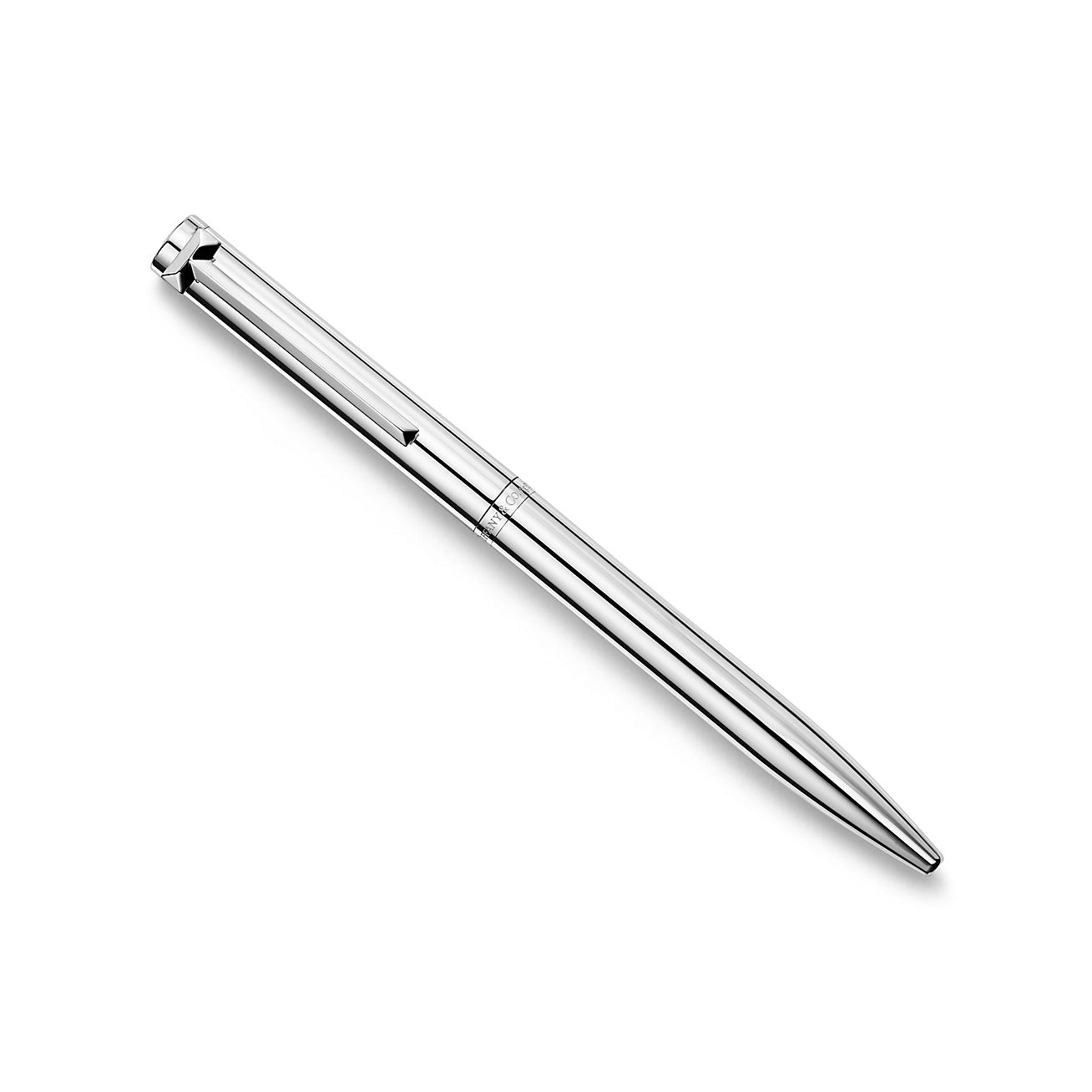 Tiffany T:Шариковая ручка из стерлингового серебра | Tiffany & Co.