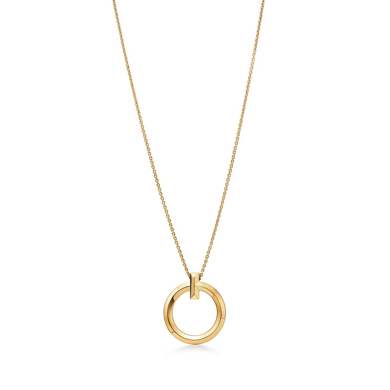 tiffany t circle pendant