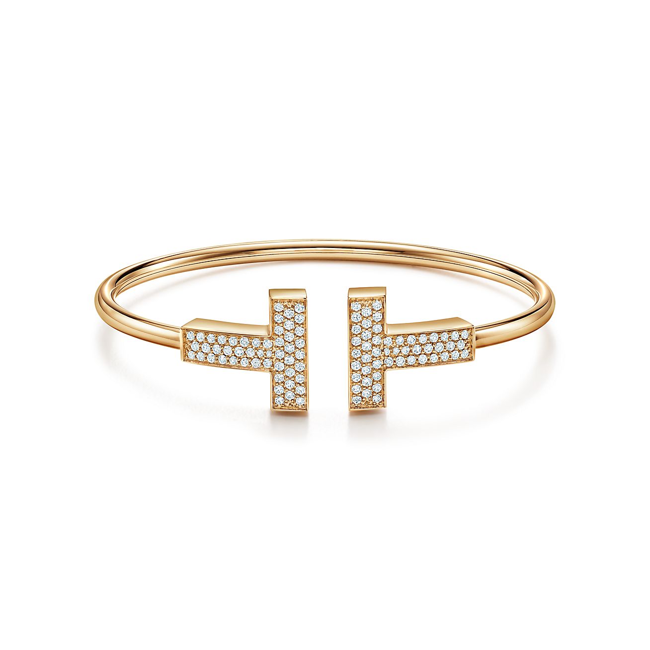 tiffany and co t bracelet with diamonds