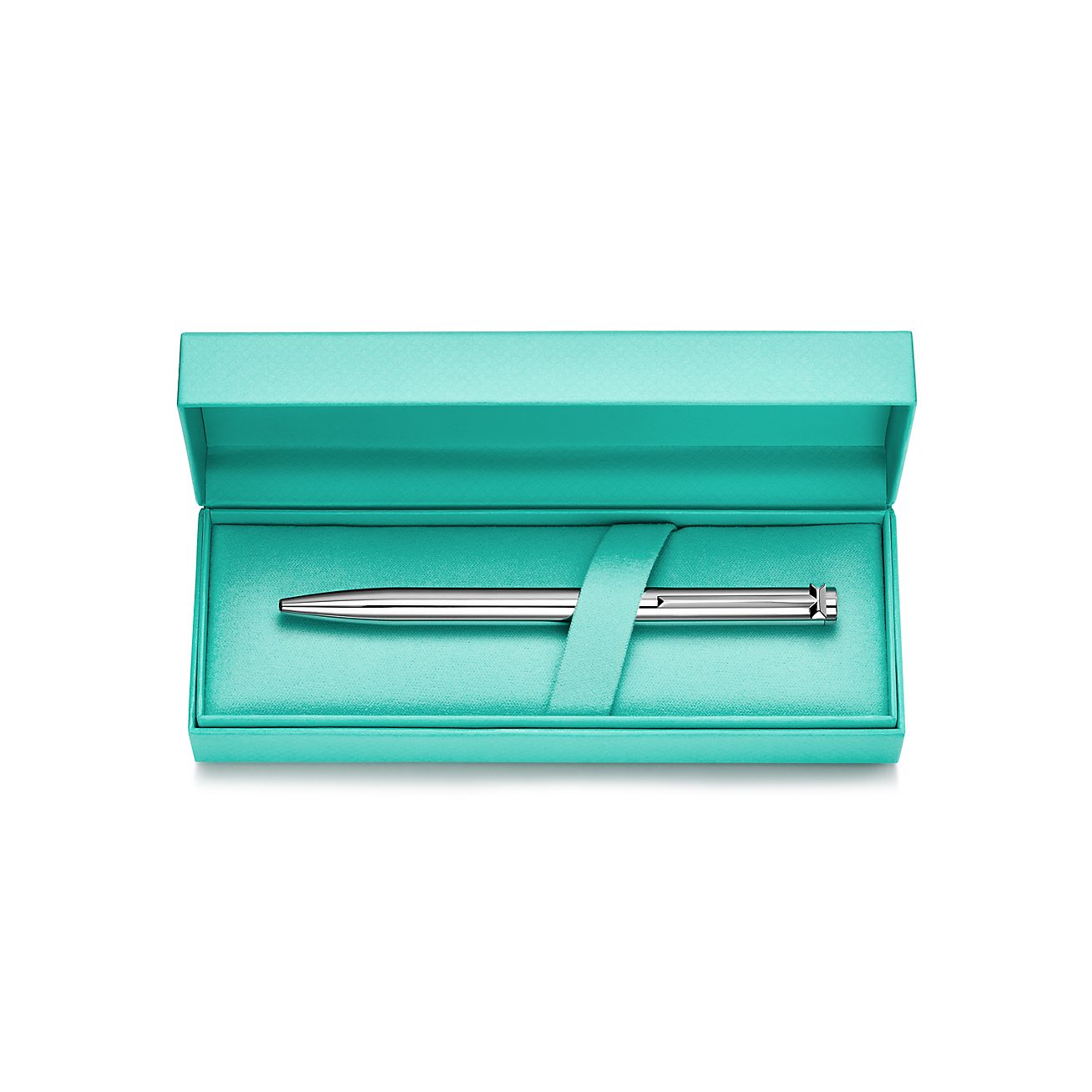 Tiffany T Ballpoint Pen in Sterling Silver | Tiffany & Co. Singapore