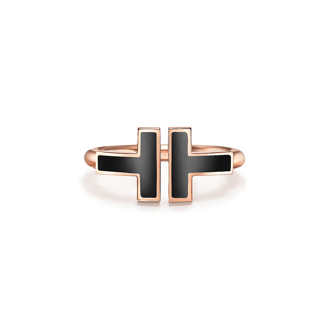 tiffany t wire ring rose gold