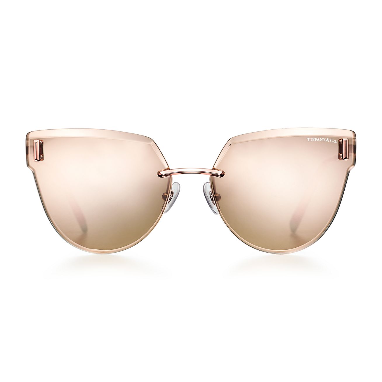 Tiffany T cat eye sunglasses in rose 