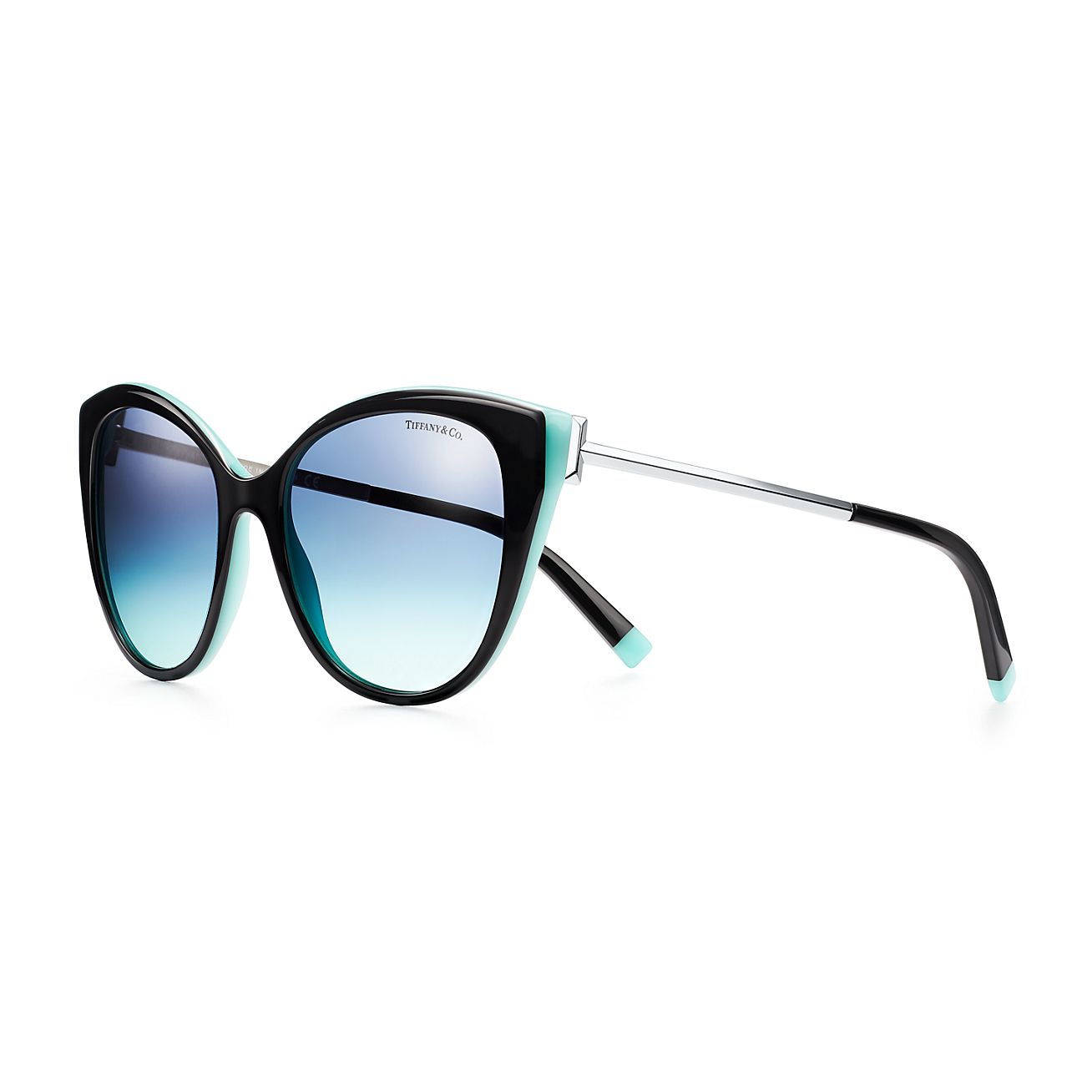 Tiffany T cat eye sunglasses in black 