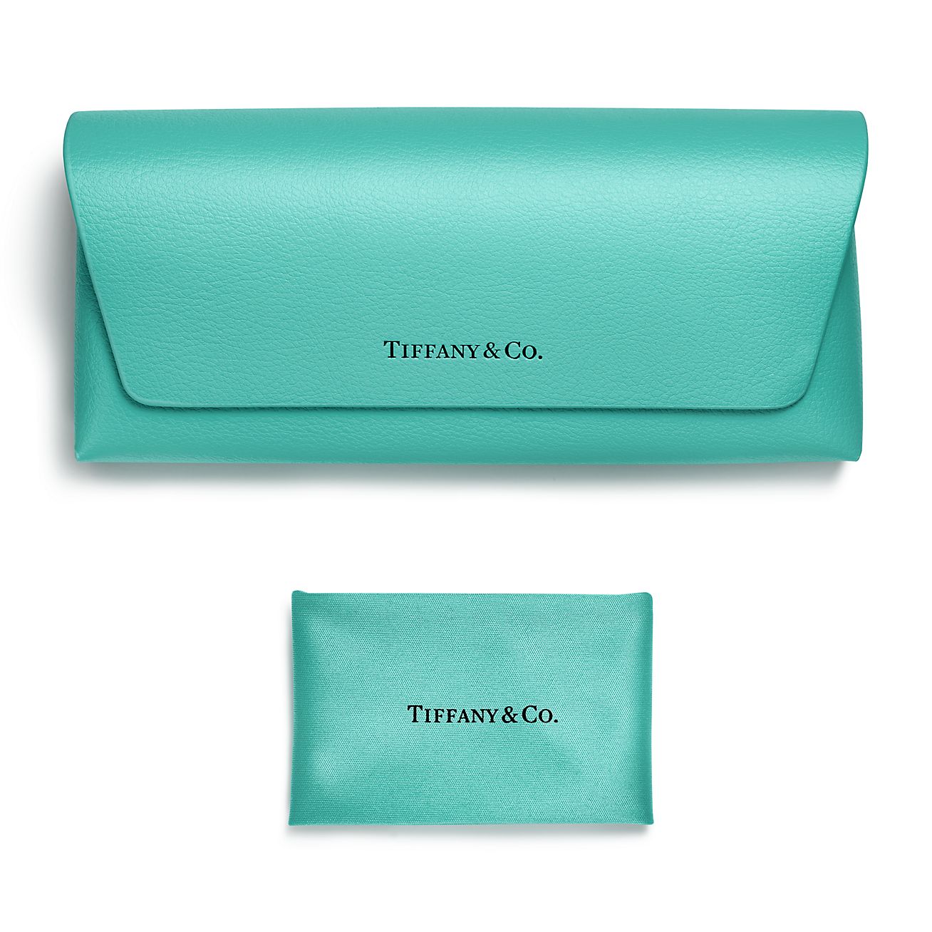 Tiffany T Deco Sunglasses in Black Acetate, Gold-colored Metal and