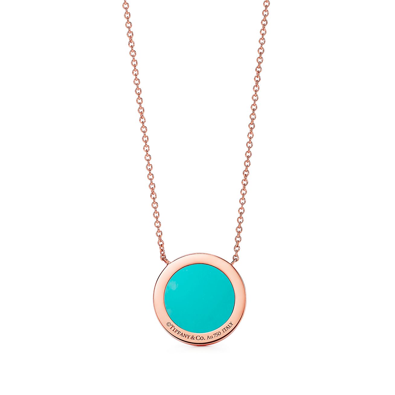 Tiffany T diamond and turquoise circle 