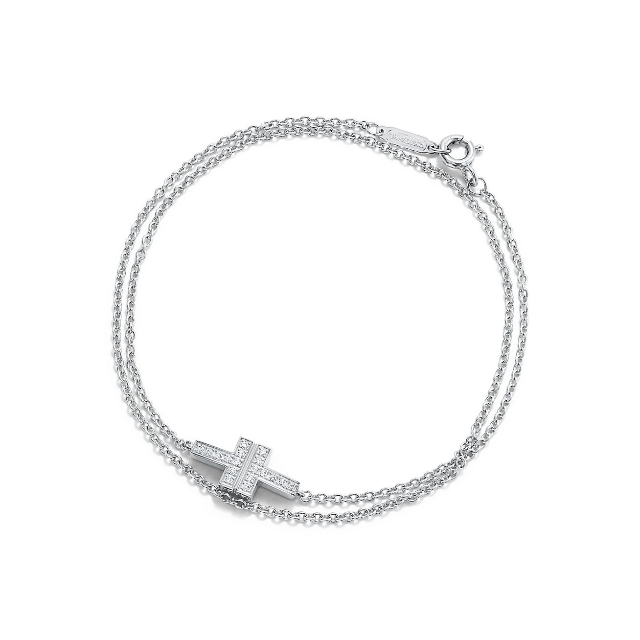 tiffany t diamond line bracelet