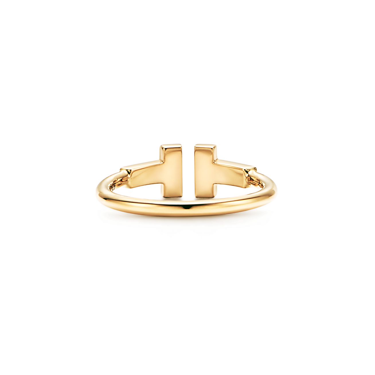 Tiffany T diamond wire ring in 18k gold 