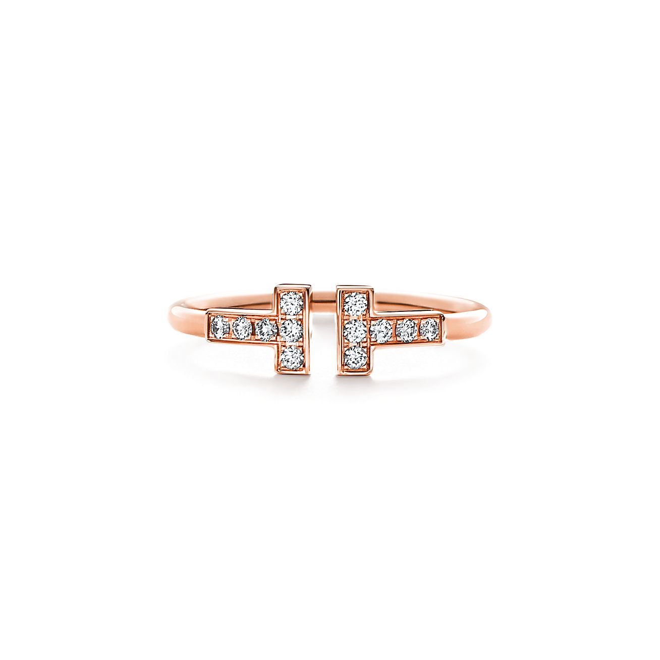 Tiffany TDiamond Wire Ring
in 18k Rose Gold
