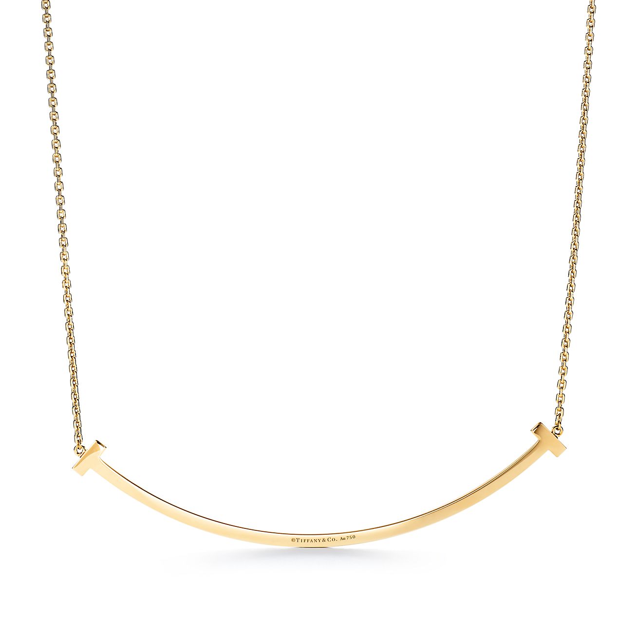 curved bar necklace tiffany