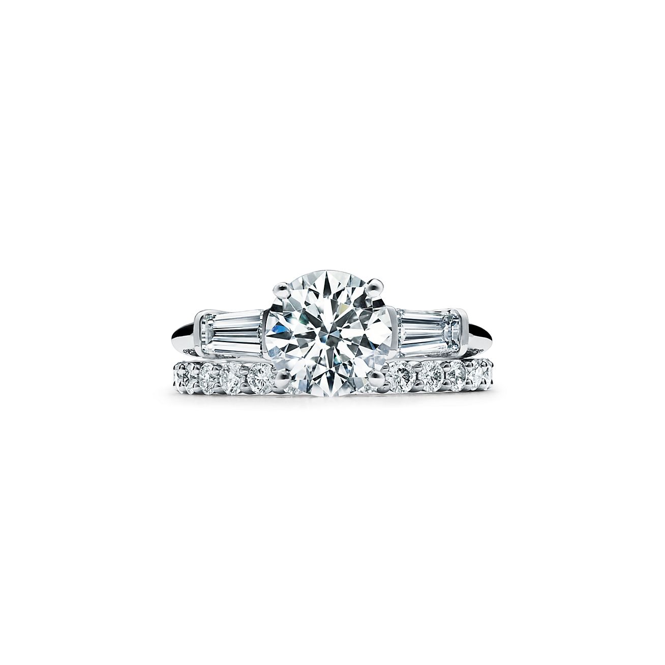 tiffany baguette diamond ring