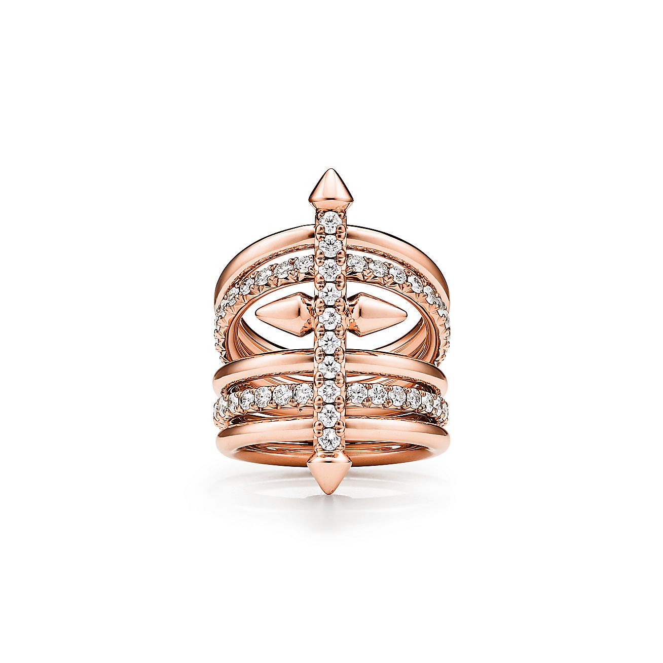 Anillo De Titanio Para Mujer Paula & Fritz® – Elegancia Con Circonitas Para El Día A Día, Compromiso O Amistad (Disponible En Oro Rosa Y Plata)