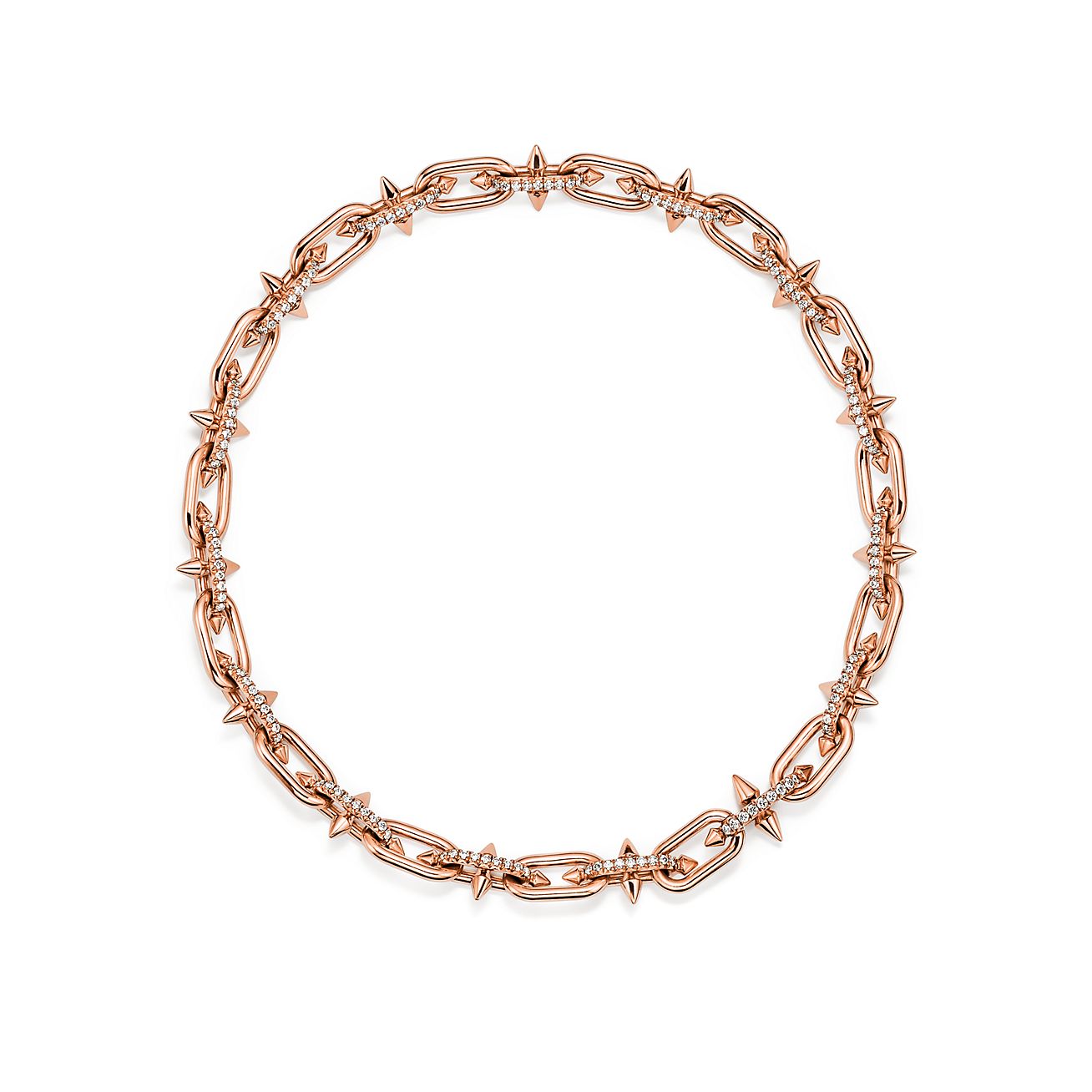 Tiffany Titan by Pharrell Williams Necklace in Rose Gold with