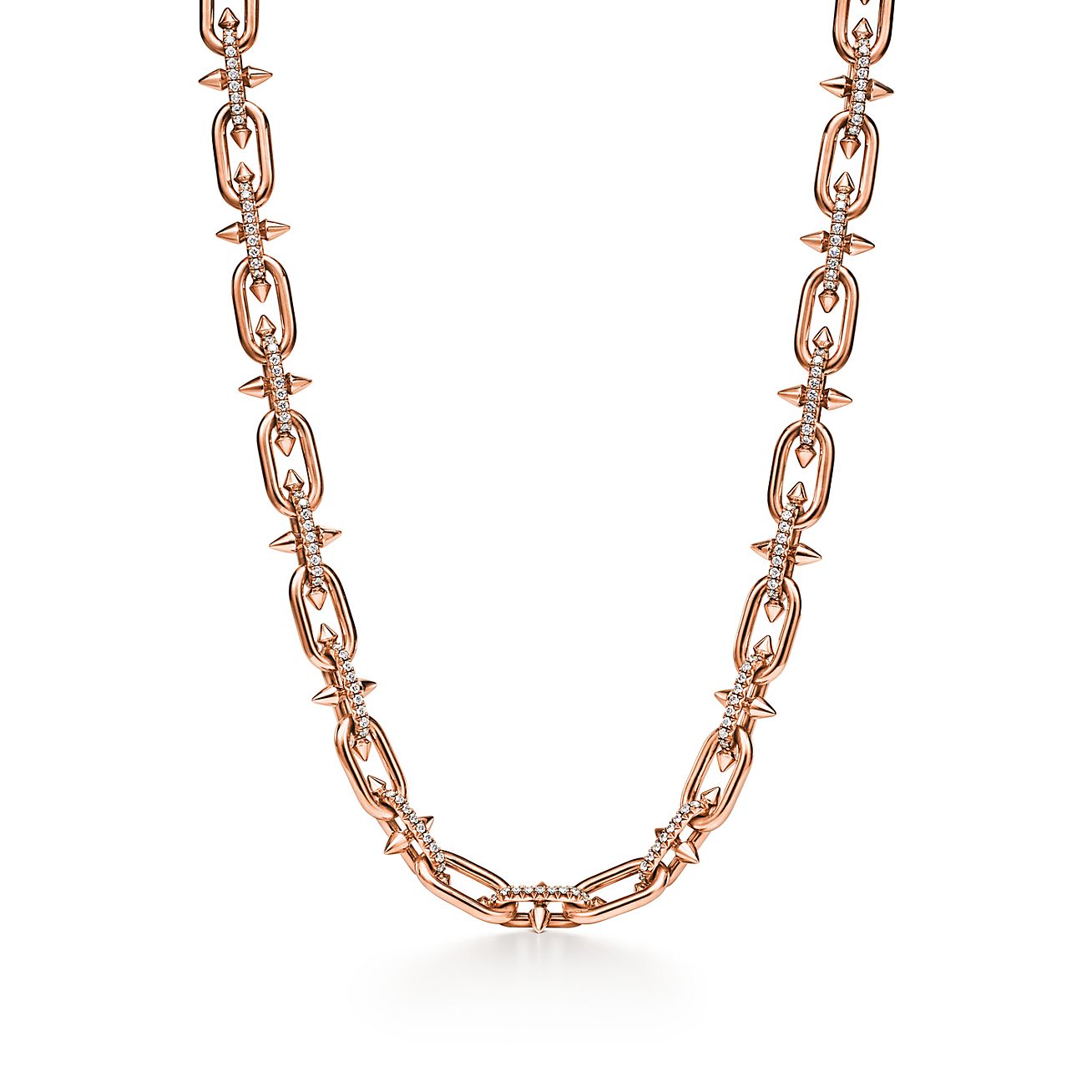 Tiffany Titan by Pharrell Williams Necklace in Rose Gold with