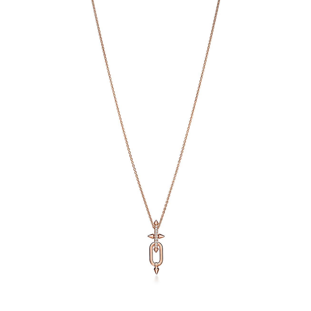 Tiffany Titan by Pharrell Williams Pendant in Rose Gold with