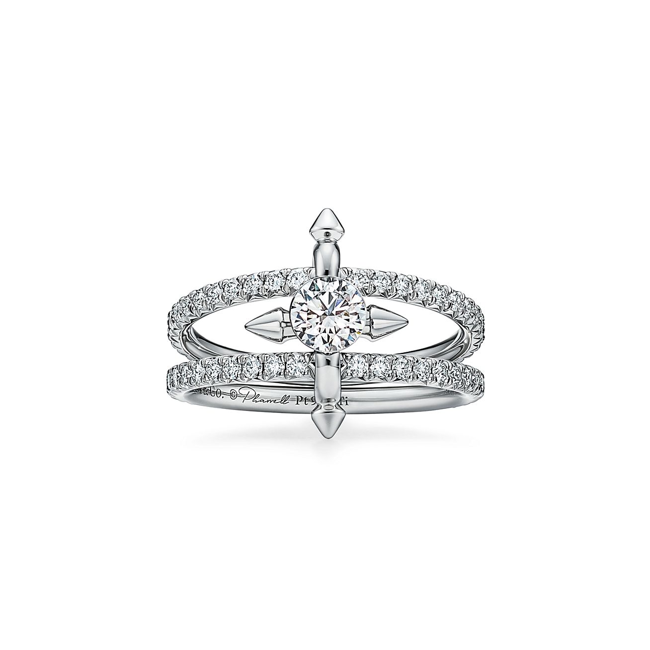 Tiffany Titan Setting by Pharrell Williams Diamond Ring in