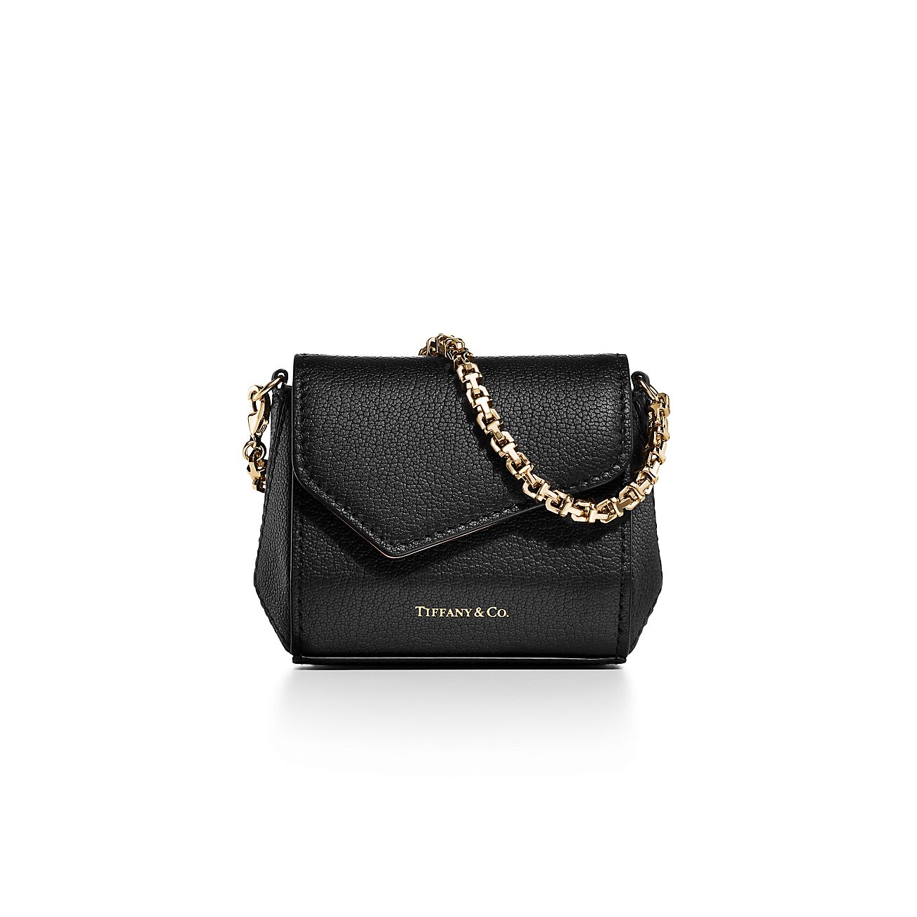 Tiffany T Nano Bag in Black Leather | Tiffany & Co.