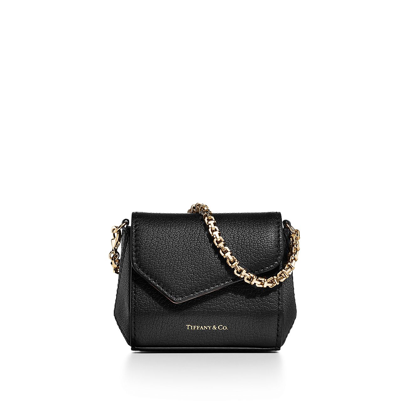 Tiffany T Nano Bag in Black Leather | Tiffany & Co.