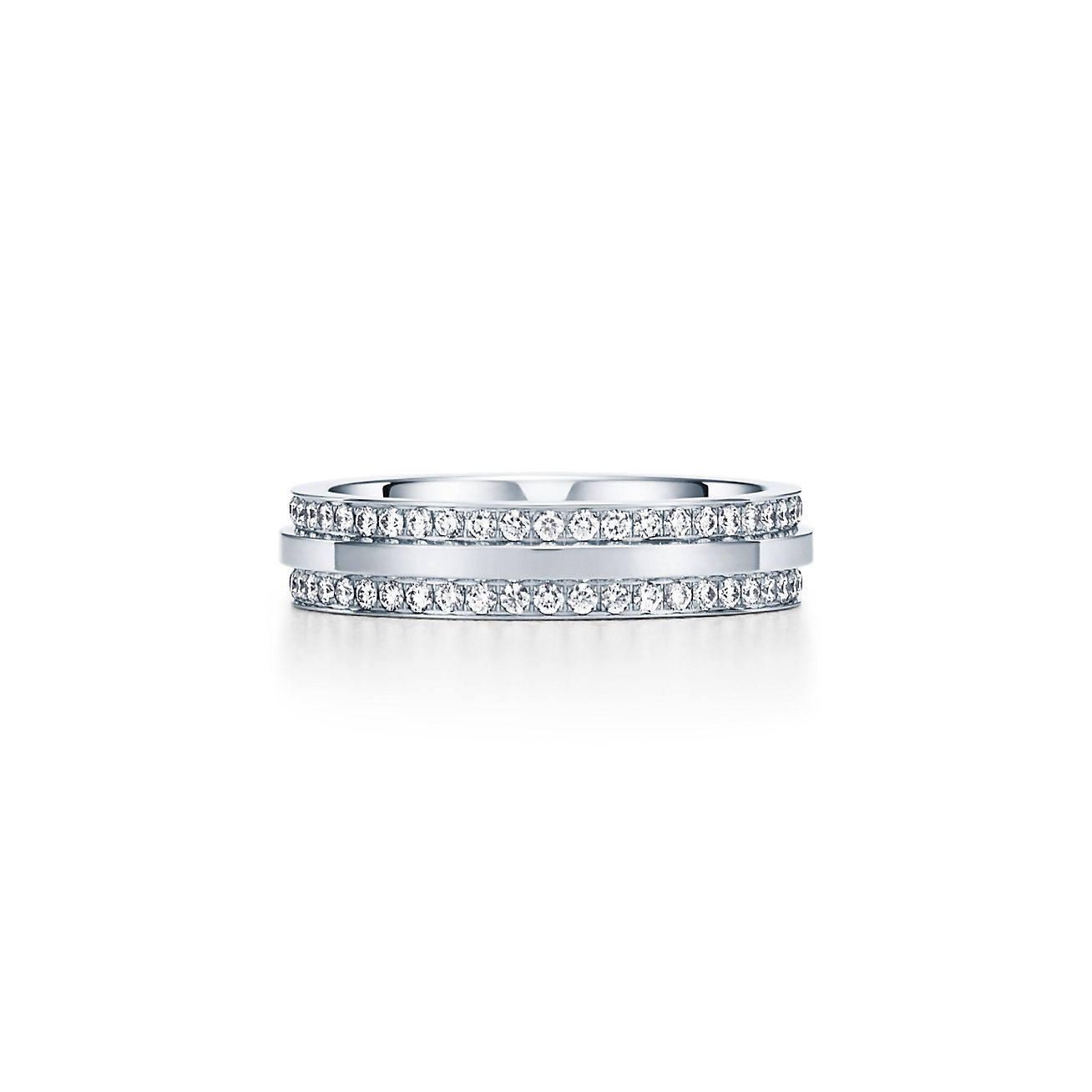 tiffany t narrow diamond ring