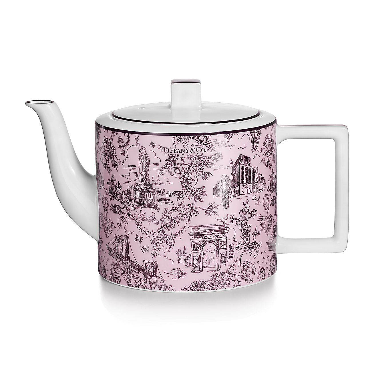 Tiffany Toile Coffee Pot