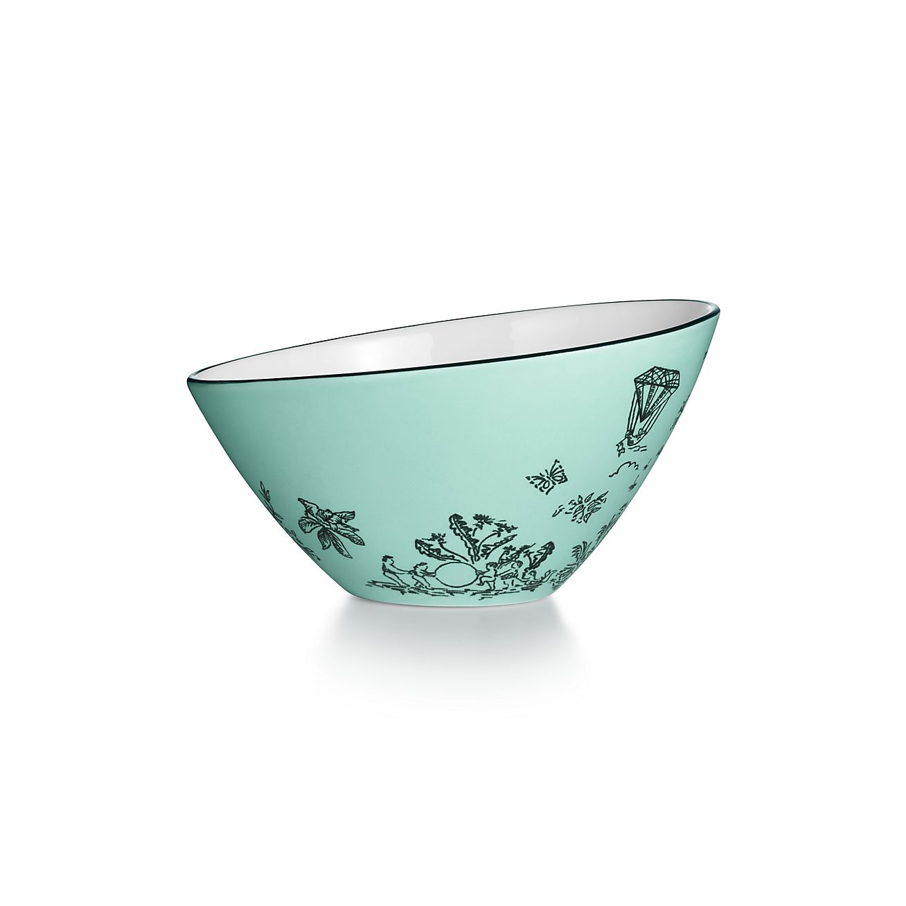 Tiffany Toile Jam Bowl