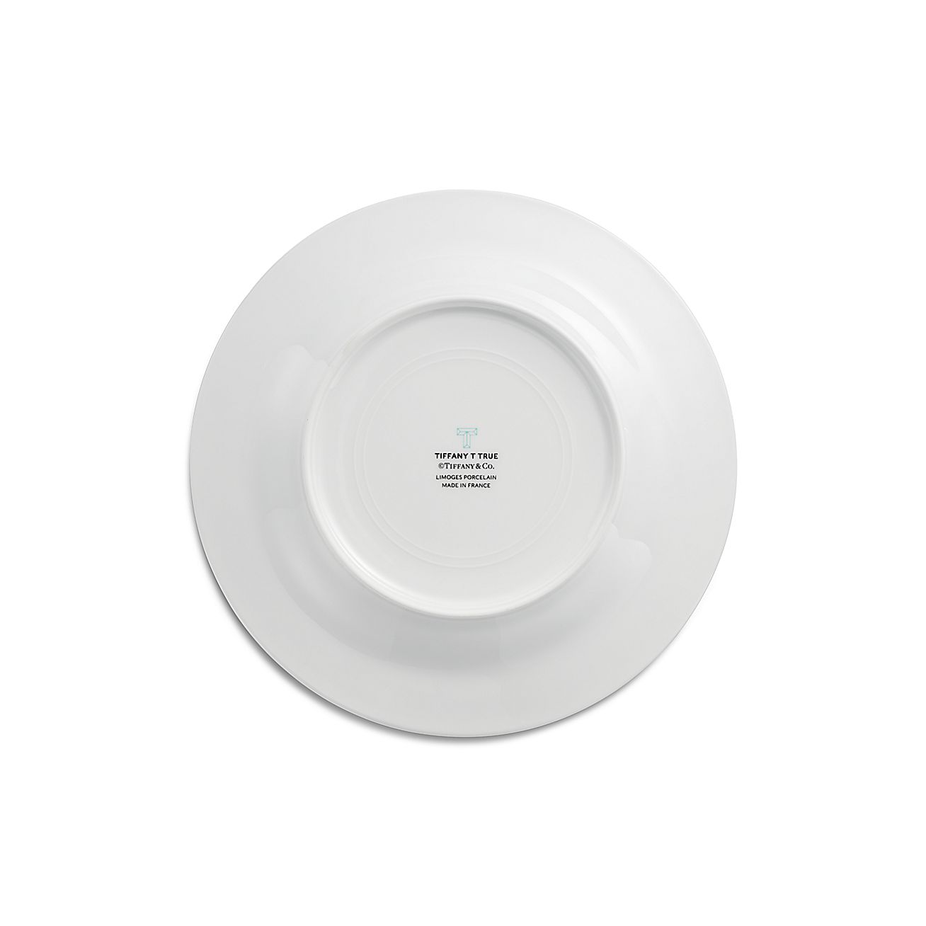 Tiffany T True Dessert Plate with a Hand-painted Gold Rim - Alternate shot 1